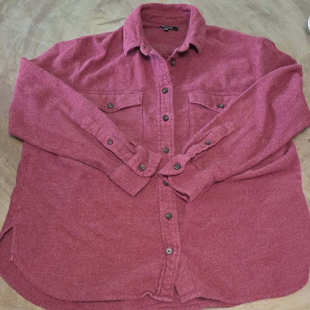 Madewell Rich Burgundy Fabric